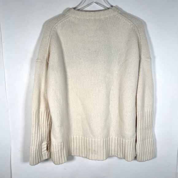 Zadig & Voltaire Amour Merino Wool Long-Sleeved Knit Sweater L Knit *READ - Picture 4 of 14